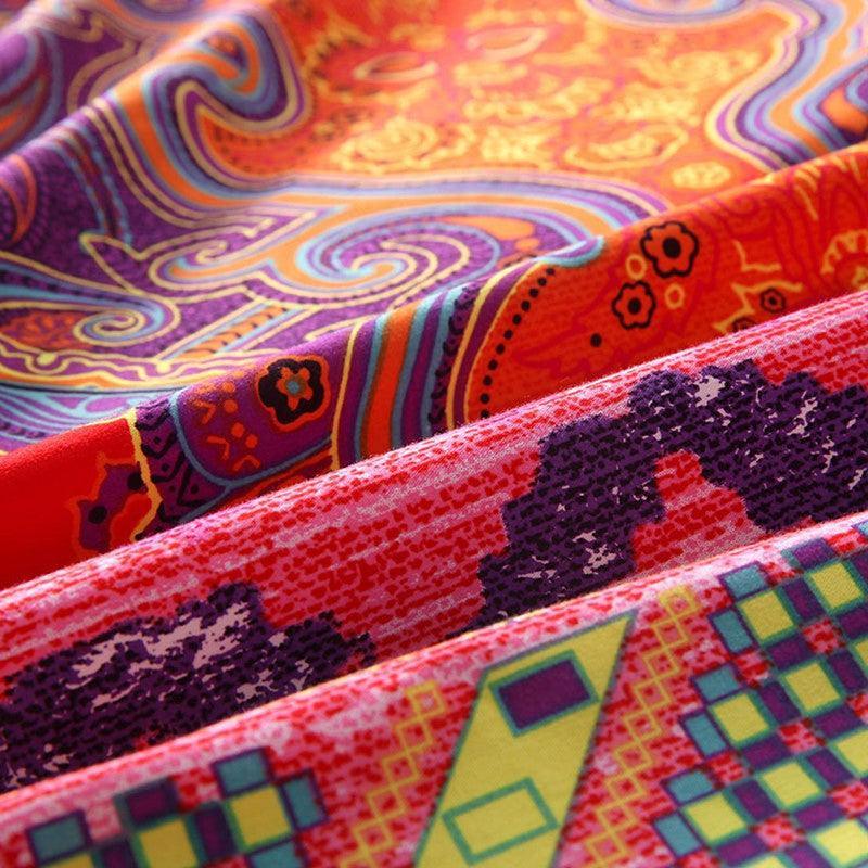 Jogo de Cama Cultura Indiana com 4 Peças