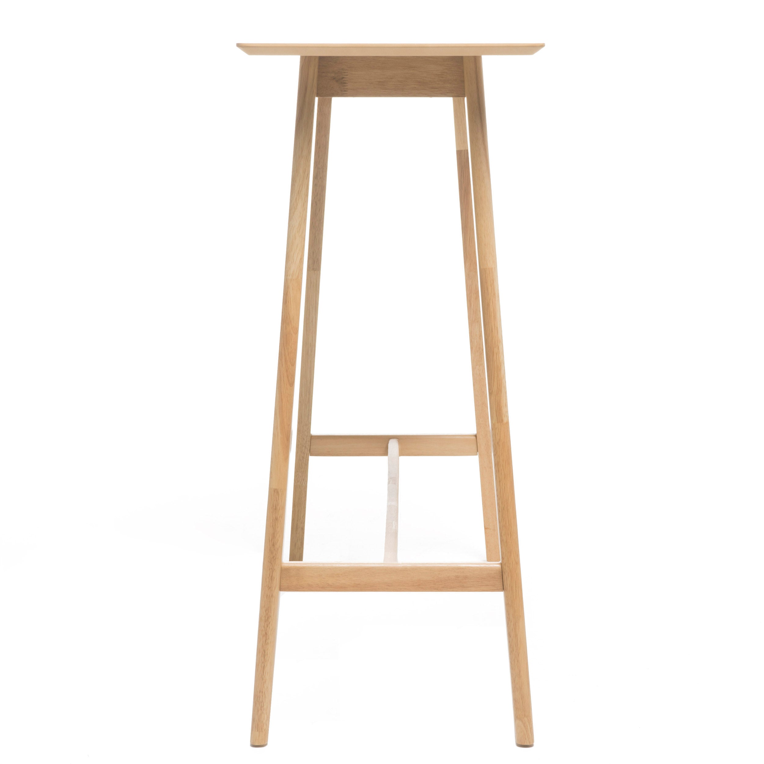 Margaret Mid-Century Rectangular Bar Table with Tapered Legs