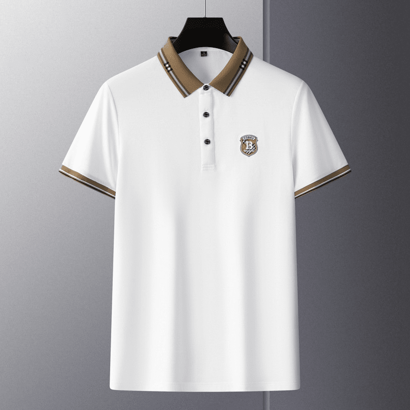 Men's Casual Embroidered POLO Shirt