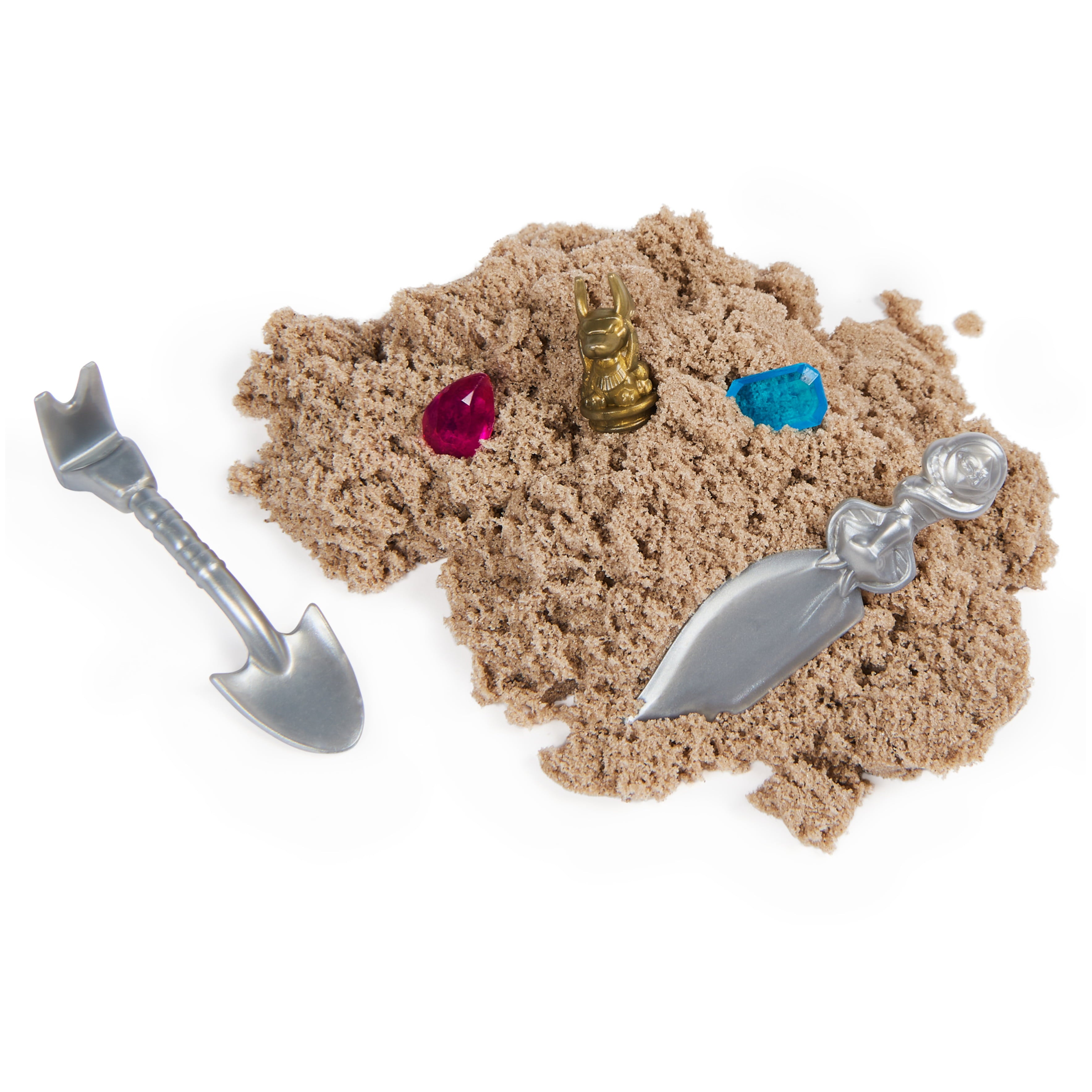 Kinetic Sand, Mummy Tomb with 6oz Brown Play Sand