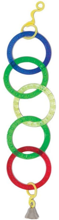 12 count JW Pet Insight Olympic Rings Bird Toy