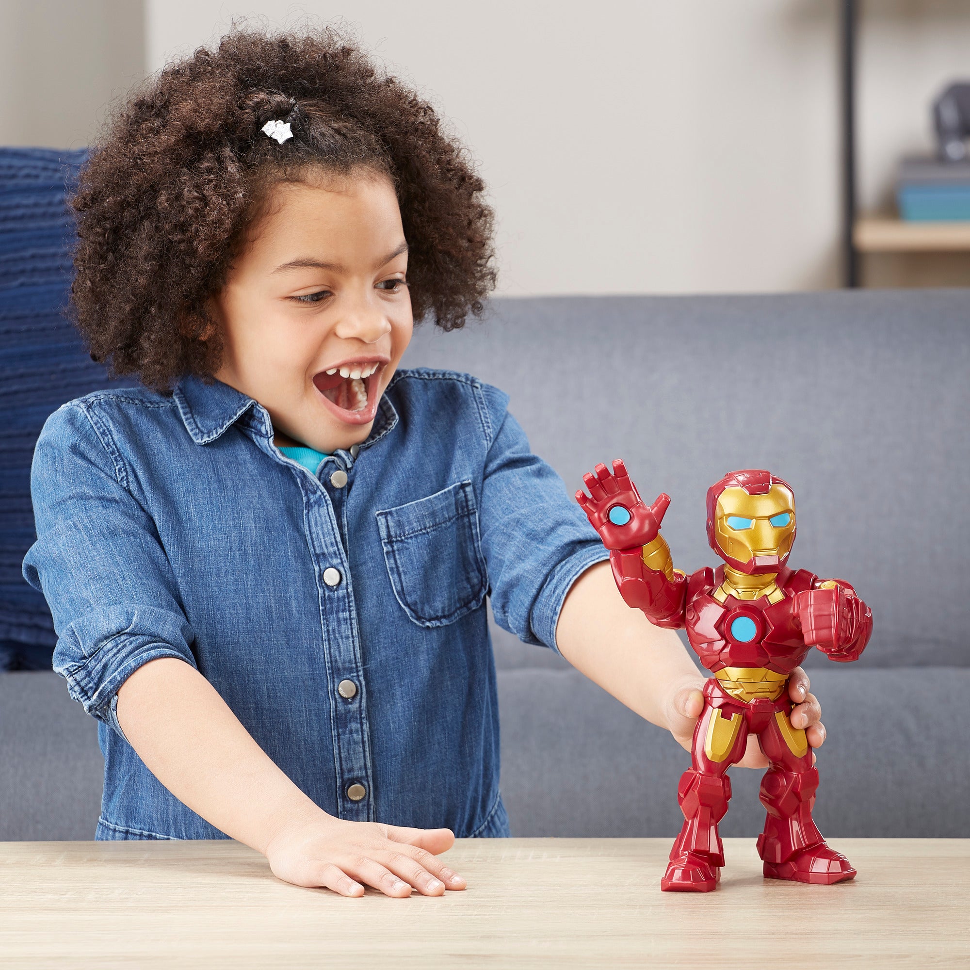 Playskool Heroes Marvel Super Hero Adventures Mega Mighties Iron Man Figure
