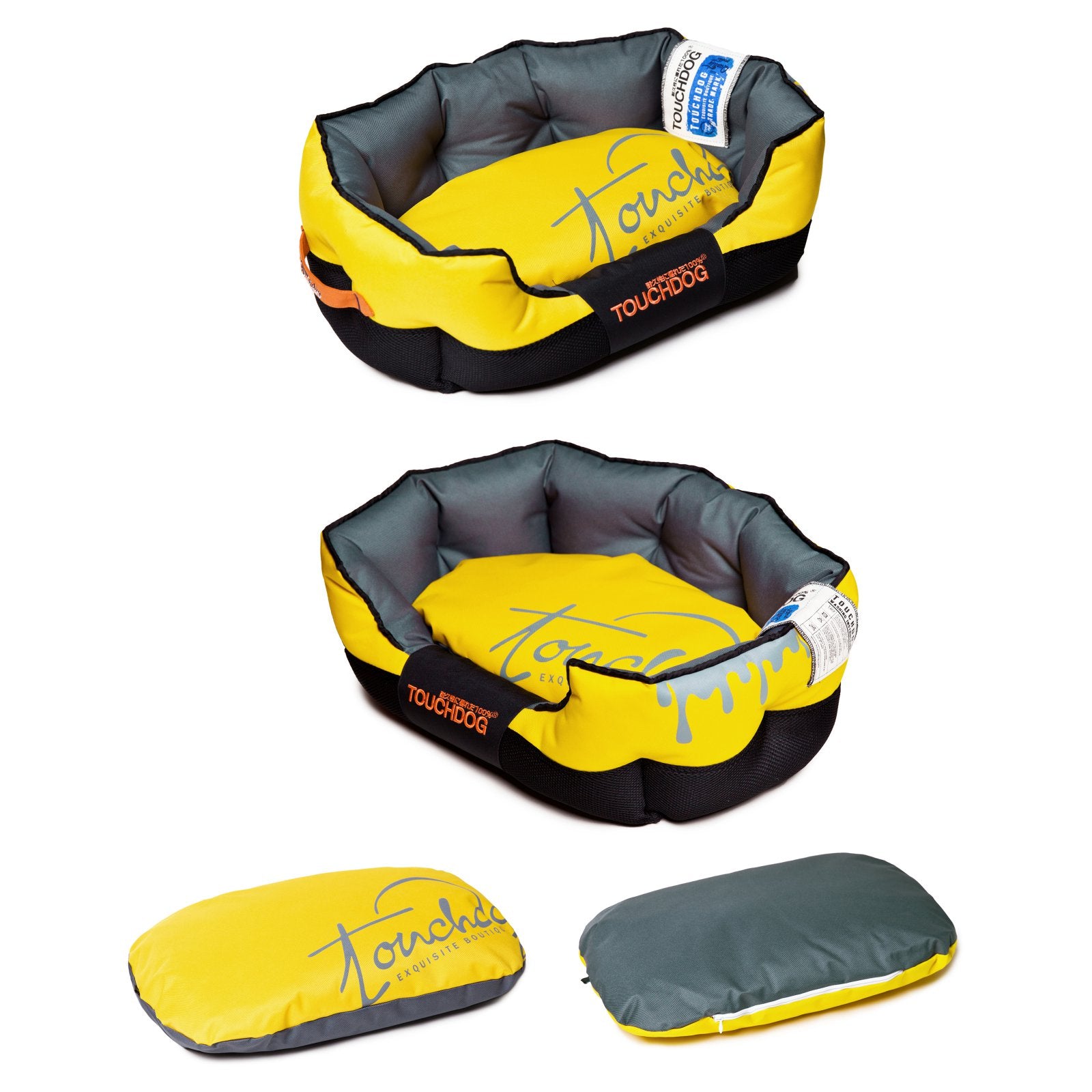Toughdog Performance-Max Sporty Comfort Cushioned Dog Bed