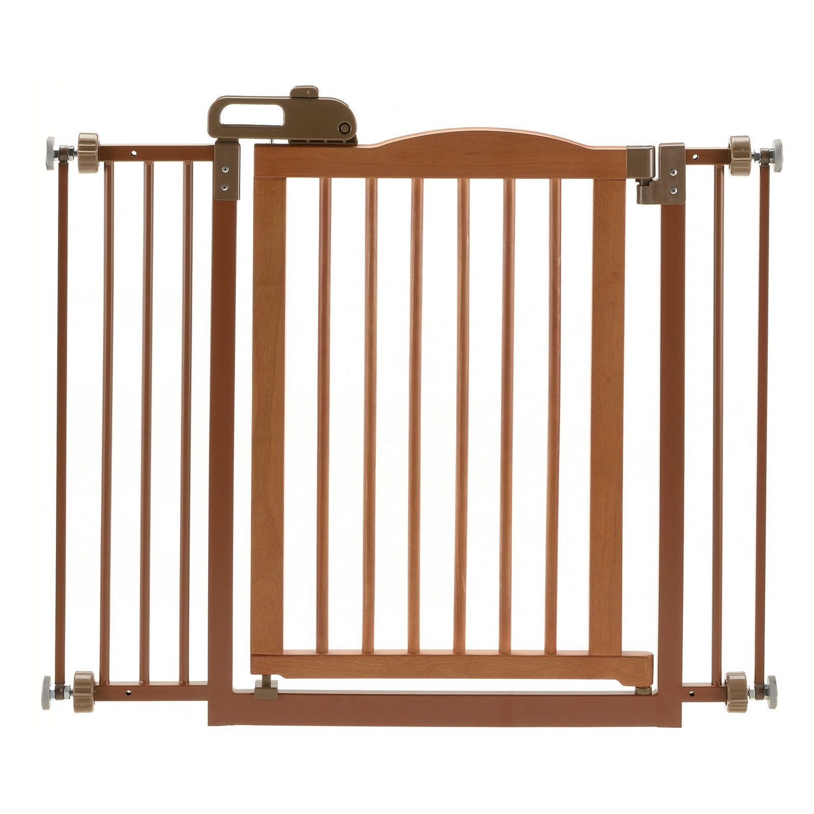 Richell One-Touch Wide Pressure Mounted Pet Gate II， White， 32.1