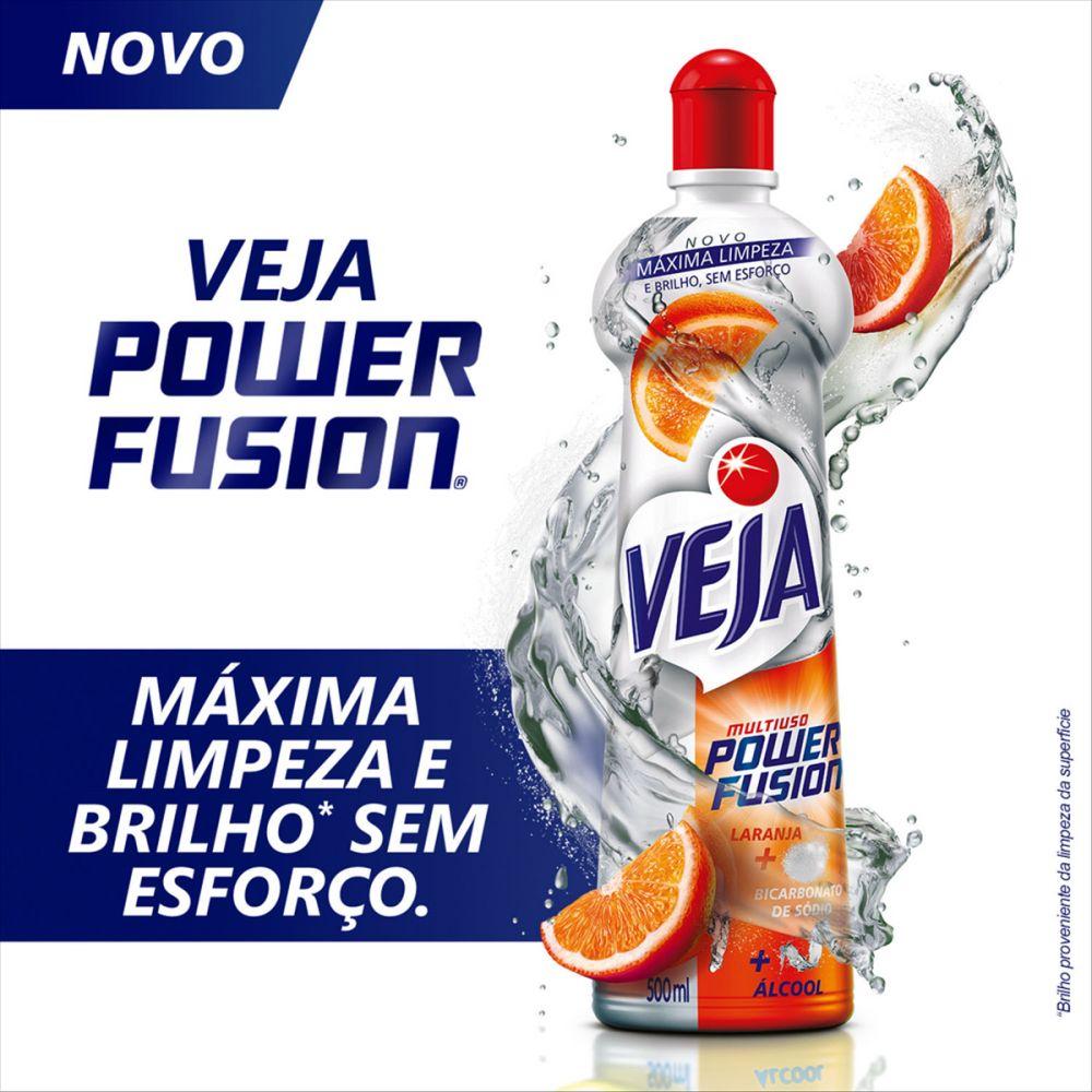 Limpador Multiuso Veja Power Fusion Laranja 500ml