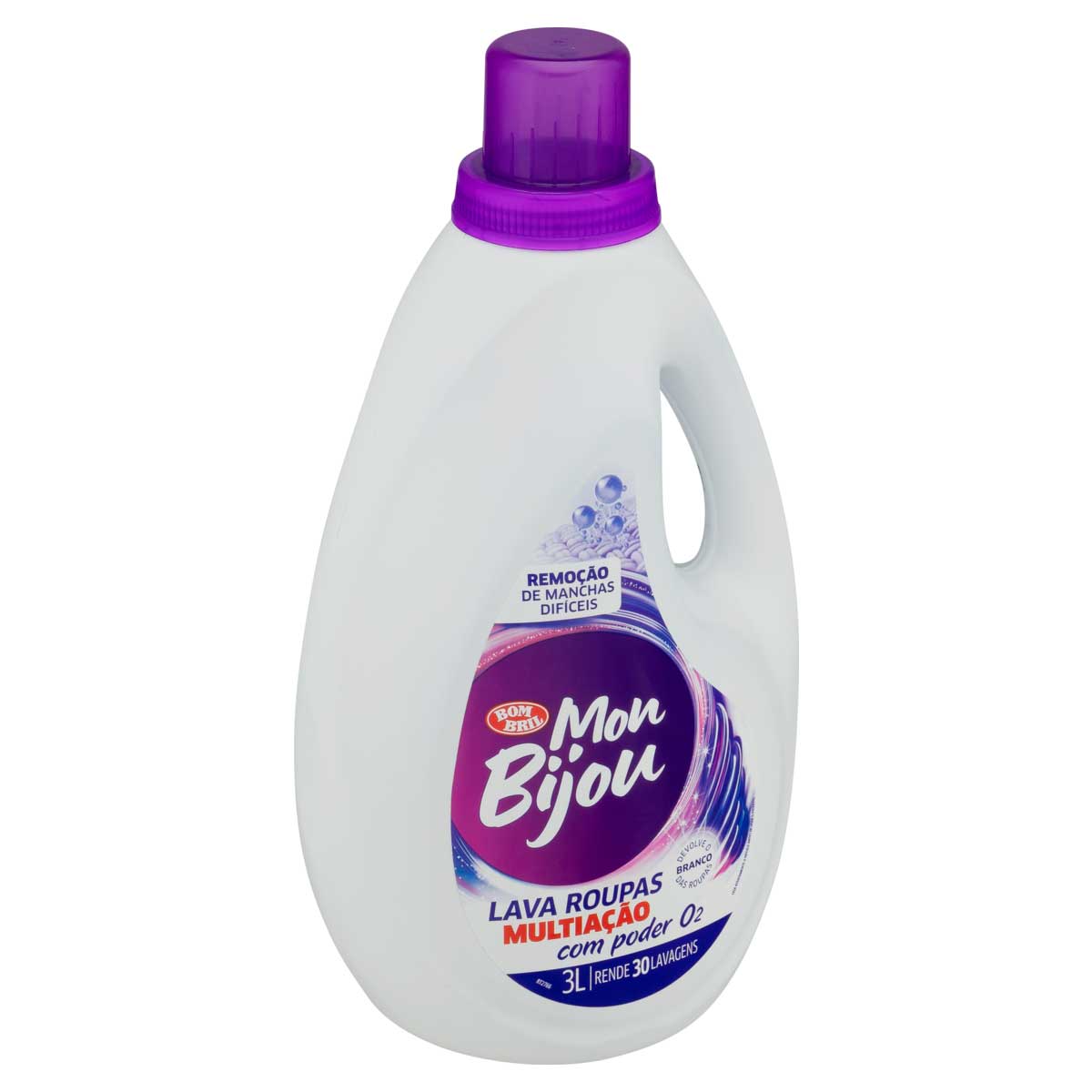 Lava-Roupas Liquido Mon Bijou Multiacao Galao 3l