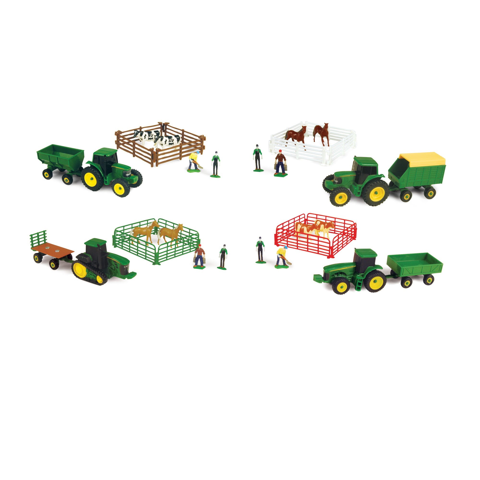 John Deere 10 Piece Farm Set