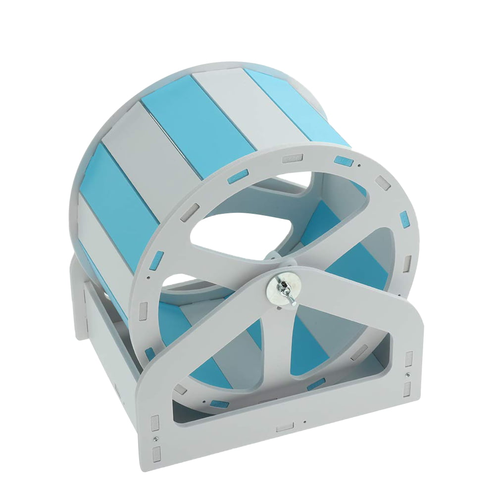 Hemoton Hamster Wheel Exercise Wheels Small Running Stuff Hedgehog Accessories Cage Quiet Animal Stand Pet