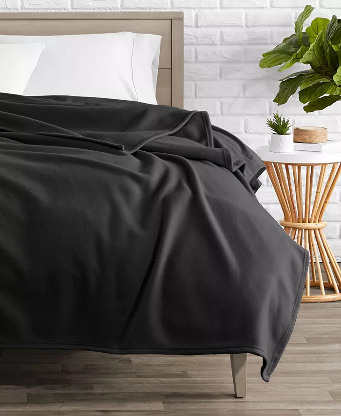 Bare Home Polar Fleece Blanket， Throw