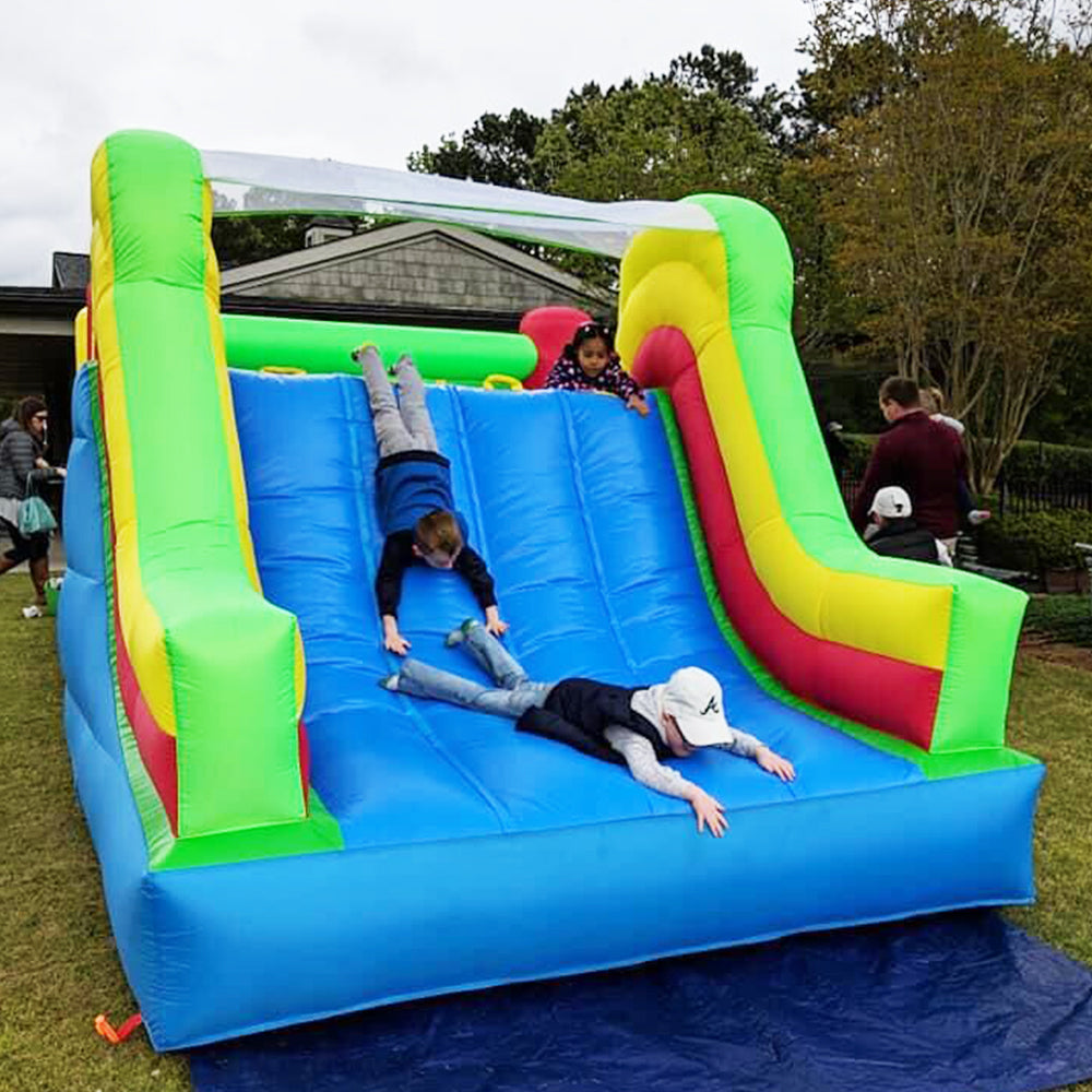 YARD Inflatable Bouncer Jumper Bounce House Obstacle Coure with Blower 6096N