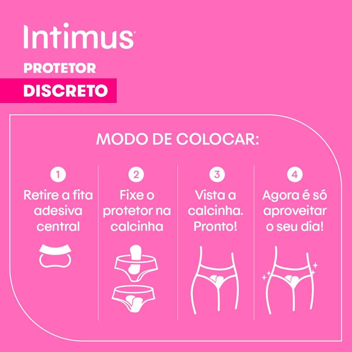 Protetor Diario Discreto Ultrafino Intimus 40 Unidades