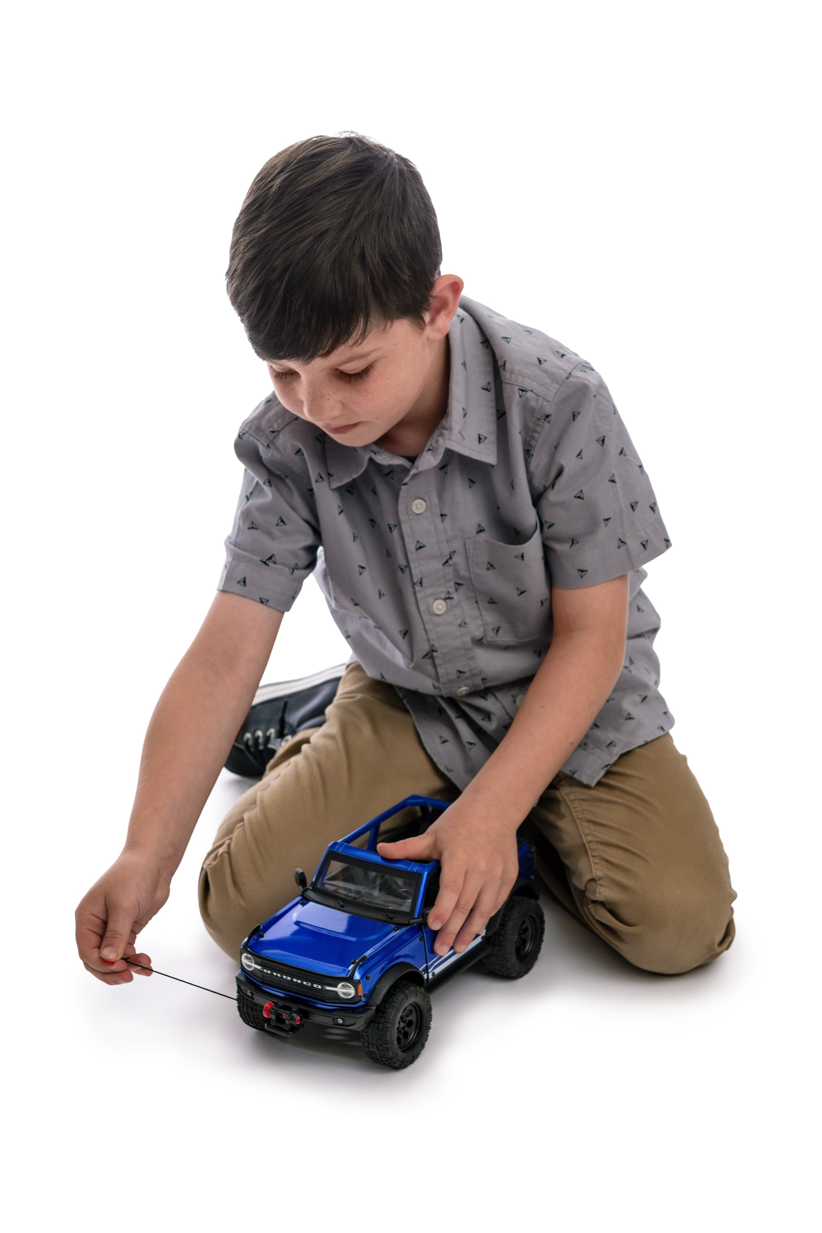 Adventure Force Metal Vehicle Deluxe Play Set Bronco Truck， ATV， Bike， Child Ages 3 and up