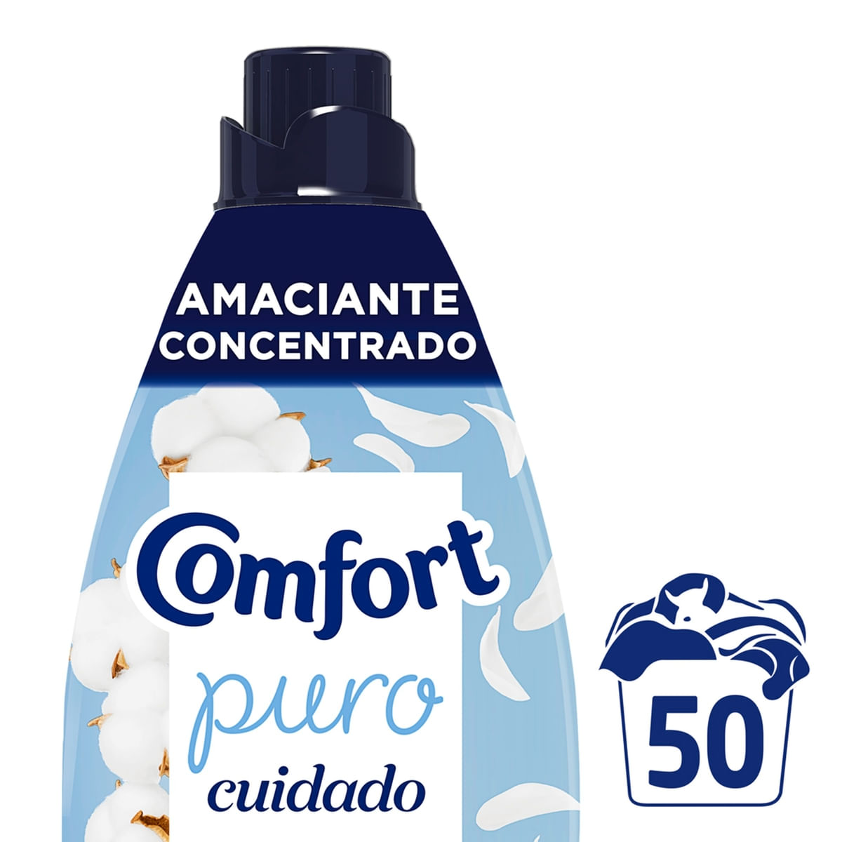 Amaciante Concentrado Comfort Puro Cuidado 1 L