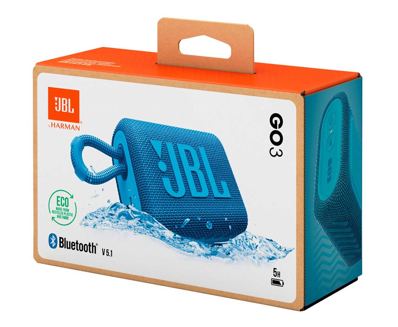  GO 3 Eco Blue Portable Bluetooth Speaker