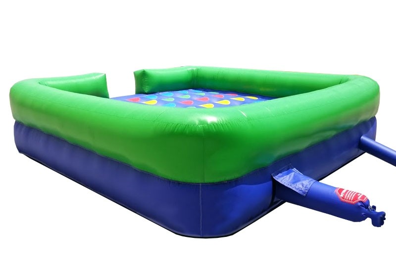 Pogo Bounce House Crossover Interactive Giant Inflatable Twister Game