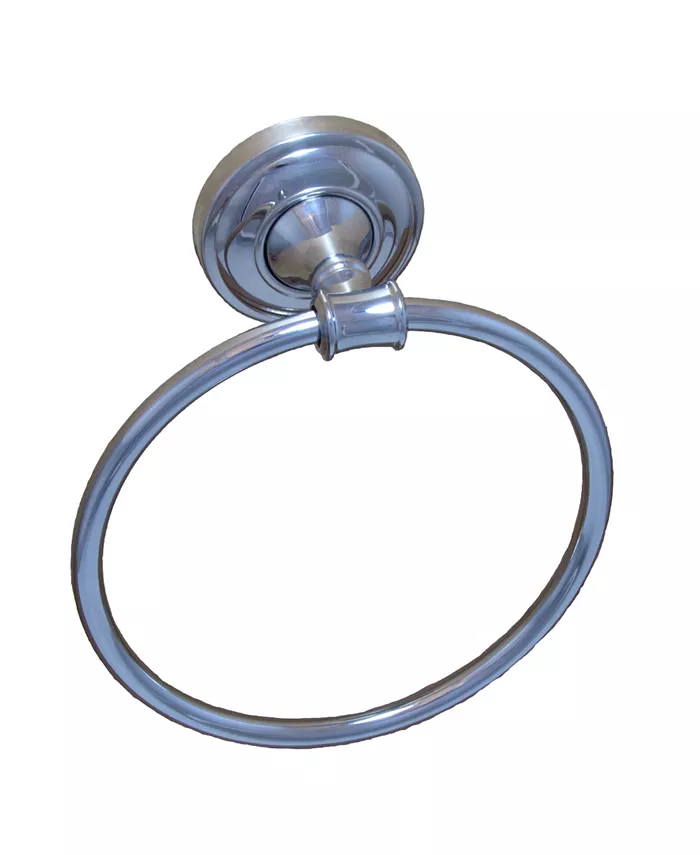 Arista Bath Products Arista Edgerton Towel Ring Chrome Finish