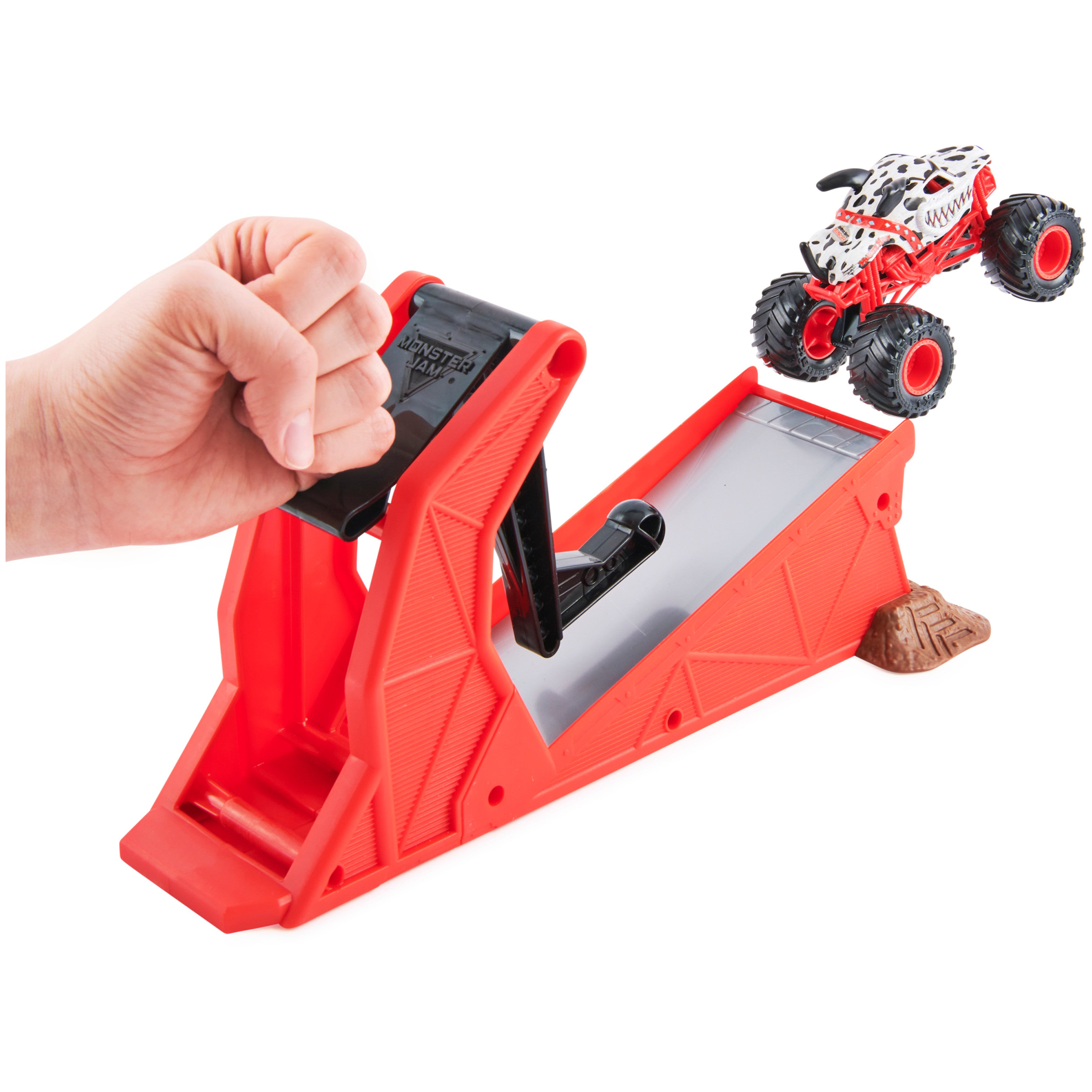 Monster Jam Blastin' Bones Playset w/ Exclusive Monster Mutt Dalmation