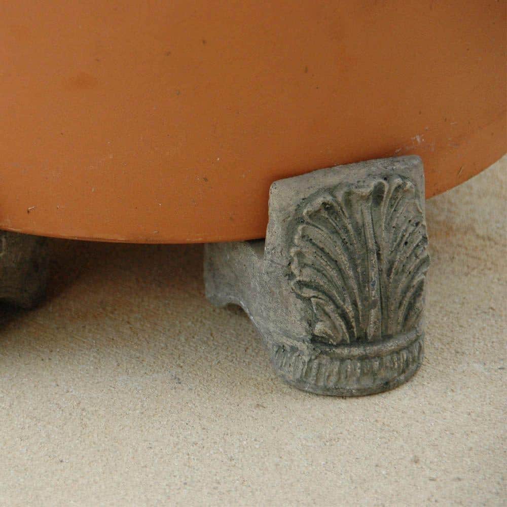 MPG 3.5 in. x 2.5 in. Composite Pot Feet in Special Aged Granite (3-Sets of 3) PS5778SAG-9