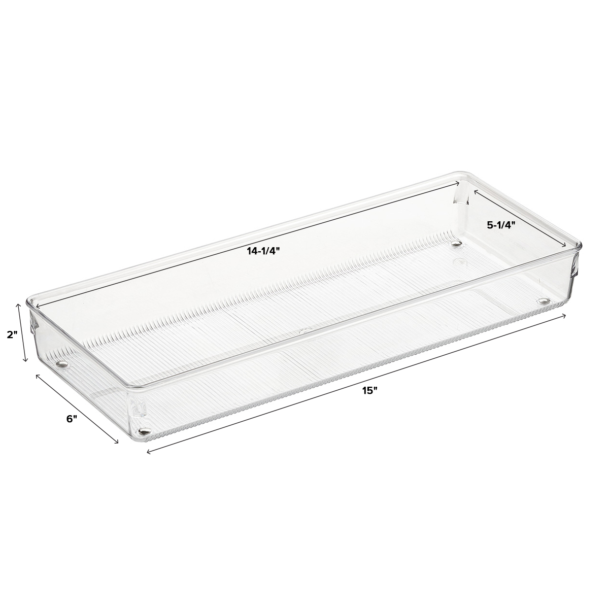 12quot x 18quot Linus Shallow Drawer Organizer Starter Kit