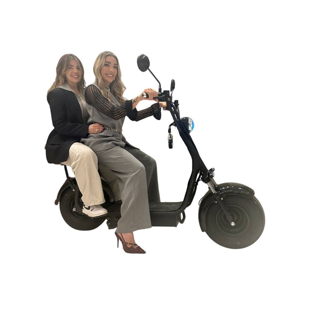 Bicicleta Elétrica Austin 1000w Sem Cnh Moto Scooter - Cor: Preto