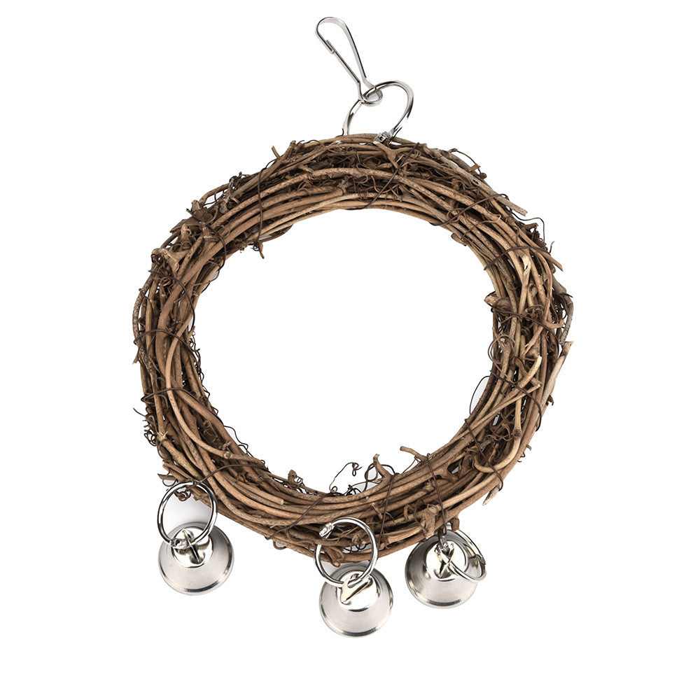 〖Hellobye〗Pet Bird Parrot Swing Cage Toy Chew Bites for Parakeet Cockatiel Cockatoo Conur