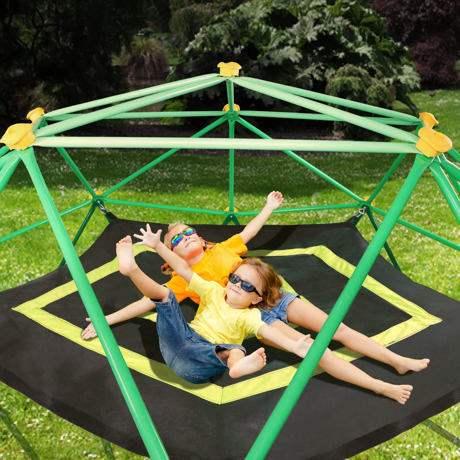SMkidsport 10 FT Metal Climbing Dome Hammock