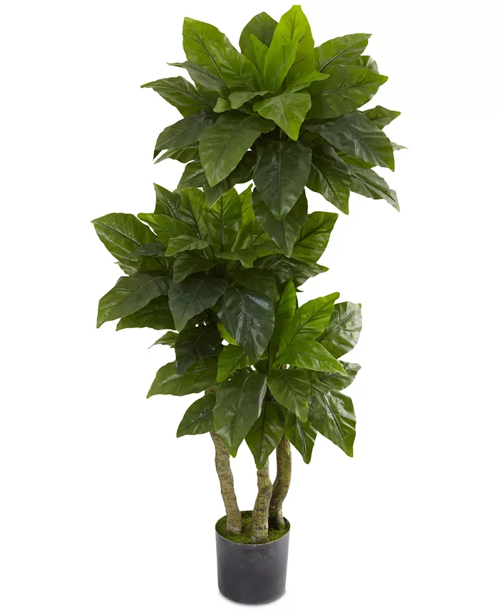 Nearly Natural 5' Artificial Bird Nest UV-Resistant Indoor Outdoor Tree