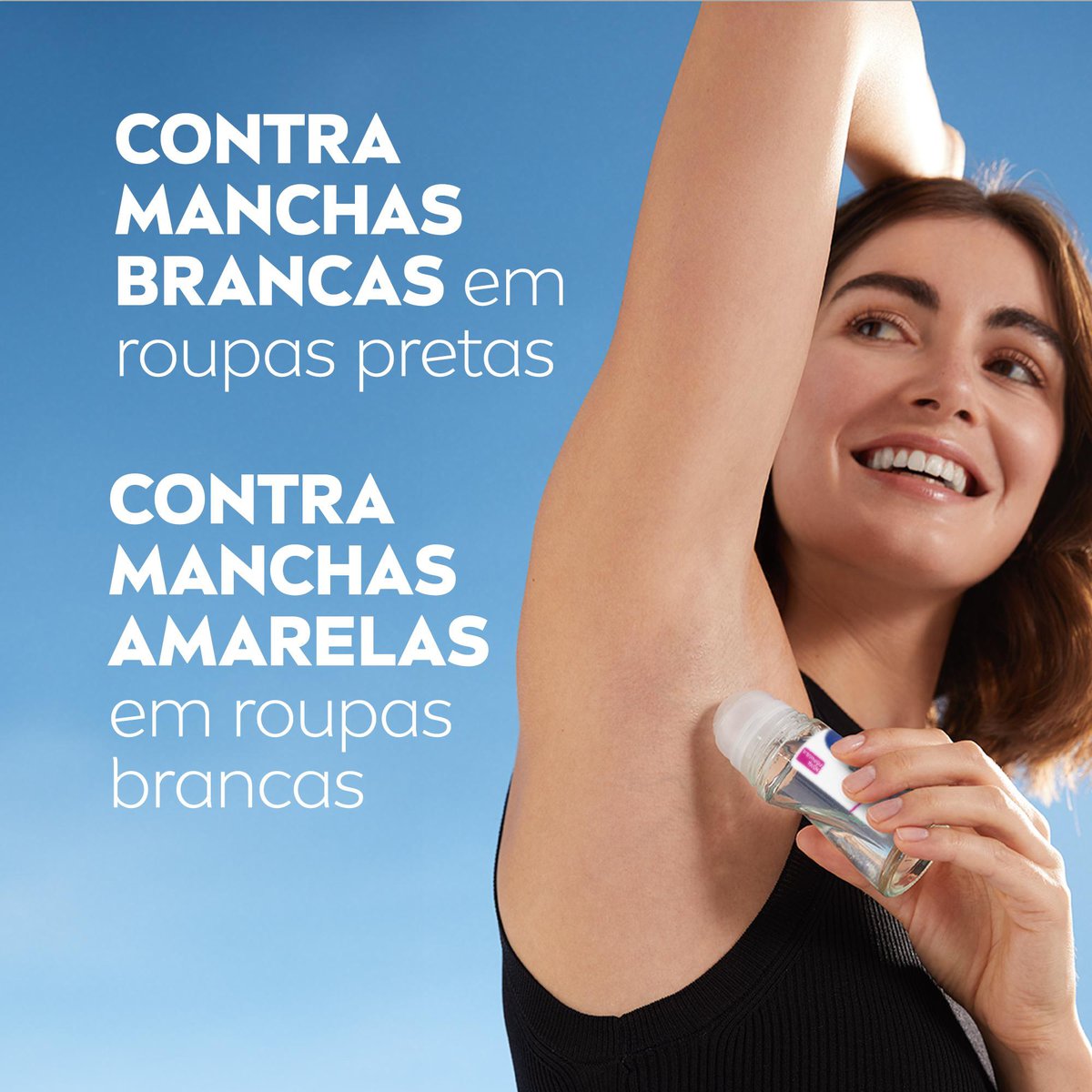 Desodorante Roll-on Black & White NIVEA INVISIBLE Clear 50ml