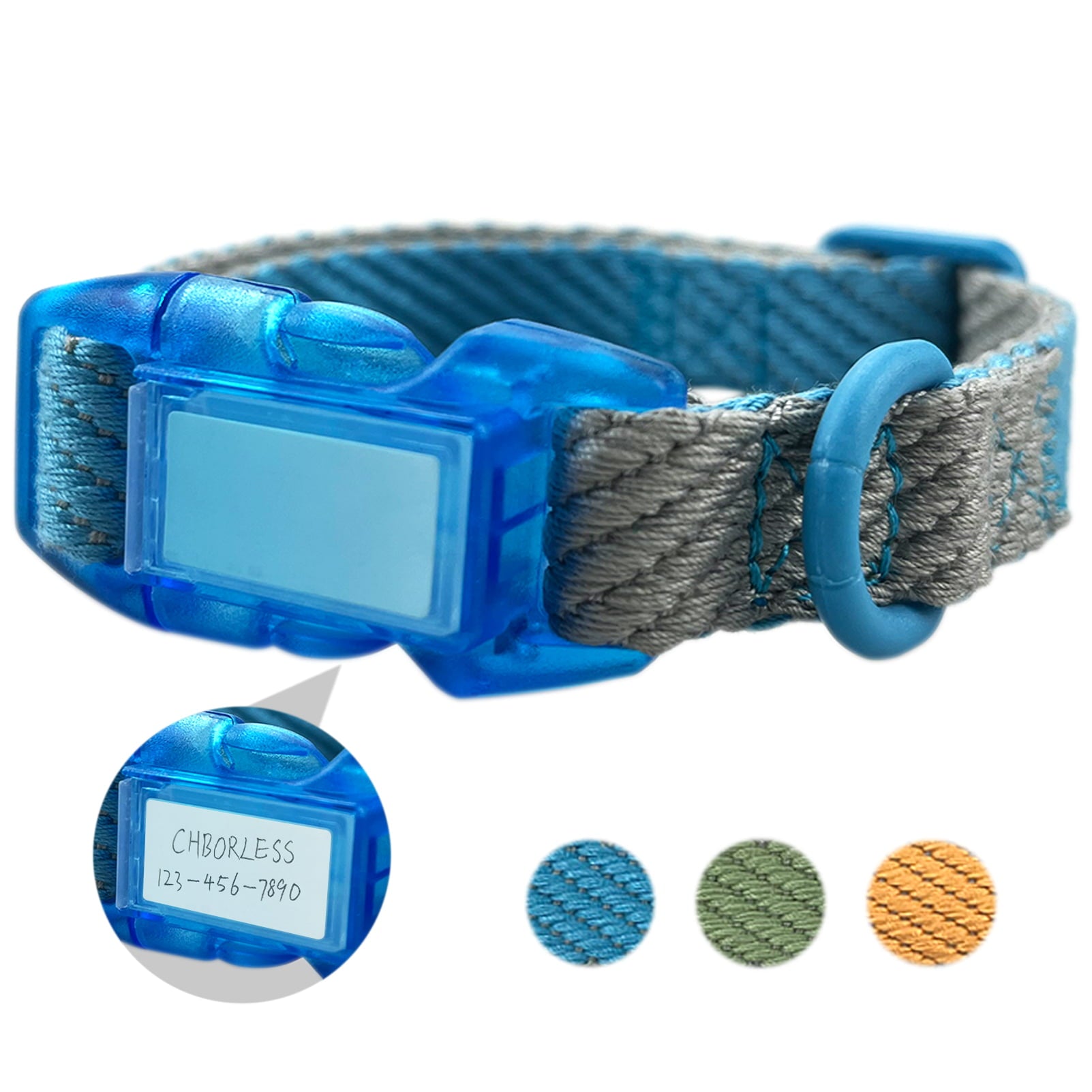 CHBORLESS Lightweight Breathable Dog Collar Knitted Pet Puppy Collar