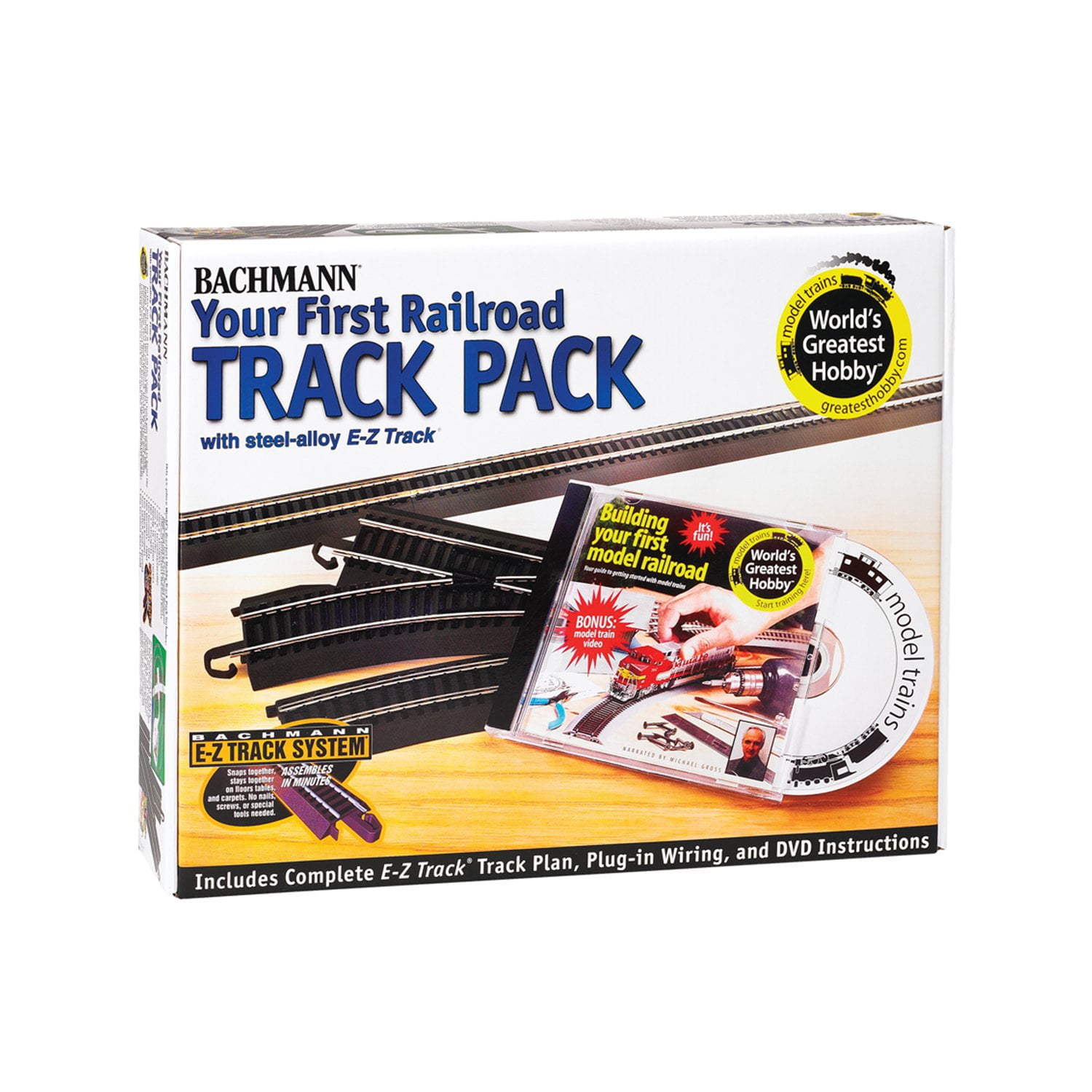 Bachmann Trains HO Scale E-Z Track Deluxe Expander Track Pack
