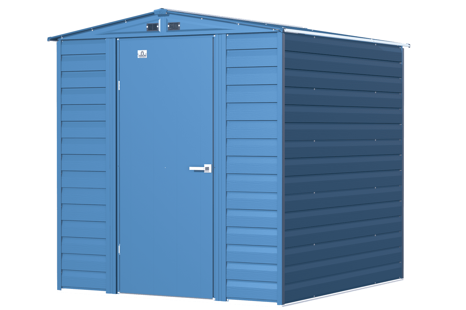 Arrow SCG67BG 6 x 7 ft. Arrow Select Steel Storage Shed, Blue Grey