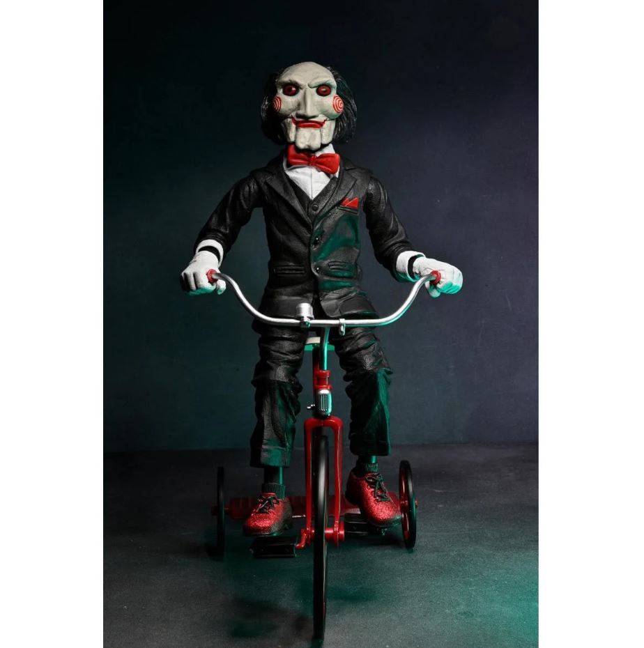 SAW BILLY PUPPET W/ TRICYCLE 1
