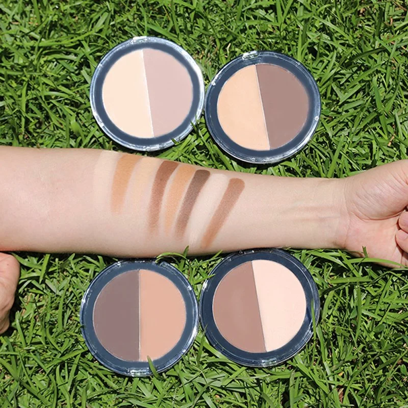 Private Label Cosmetics Contouring Palette 2 in 1 Contouring Powder Face Kit