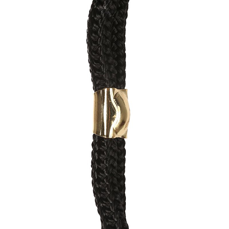 Mustang Be Good Control Poly Rope Halter Black