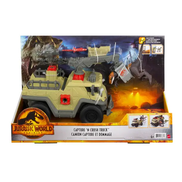 Jurassic World 3 Capture 'N Crush Truck