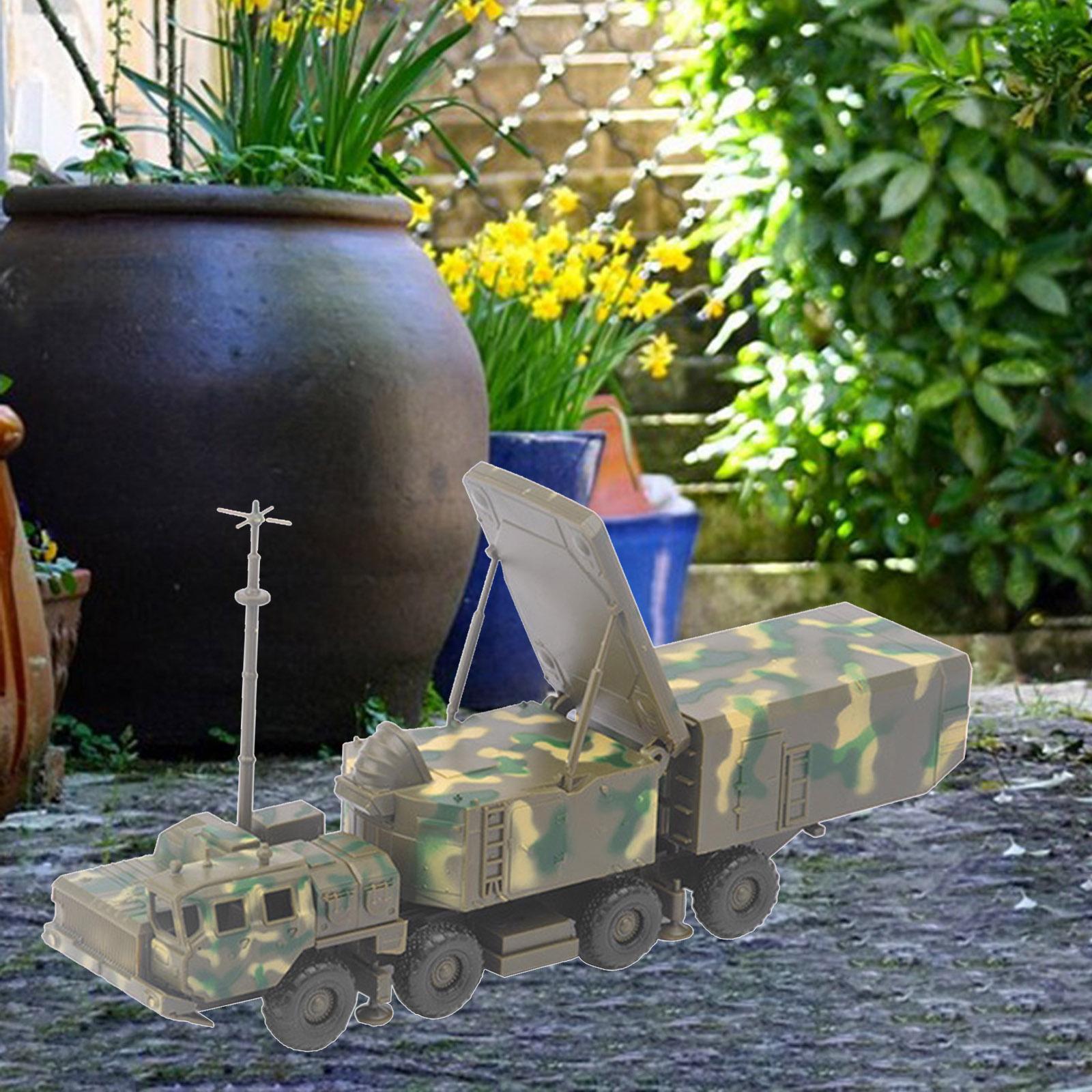 1/72 S-300 Systems Vehicle Building Diecast Model Car 4D Green