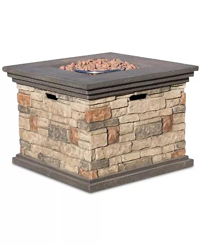 Noble House Esten Square Gas Fire Pit