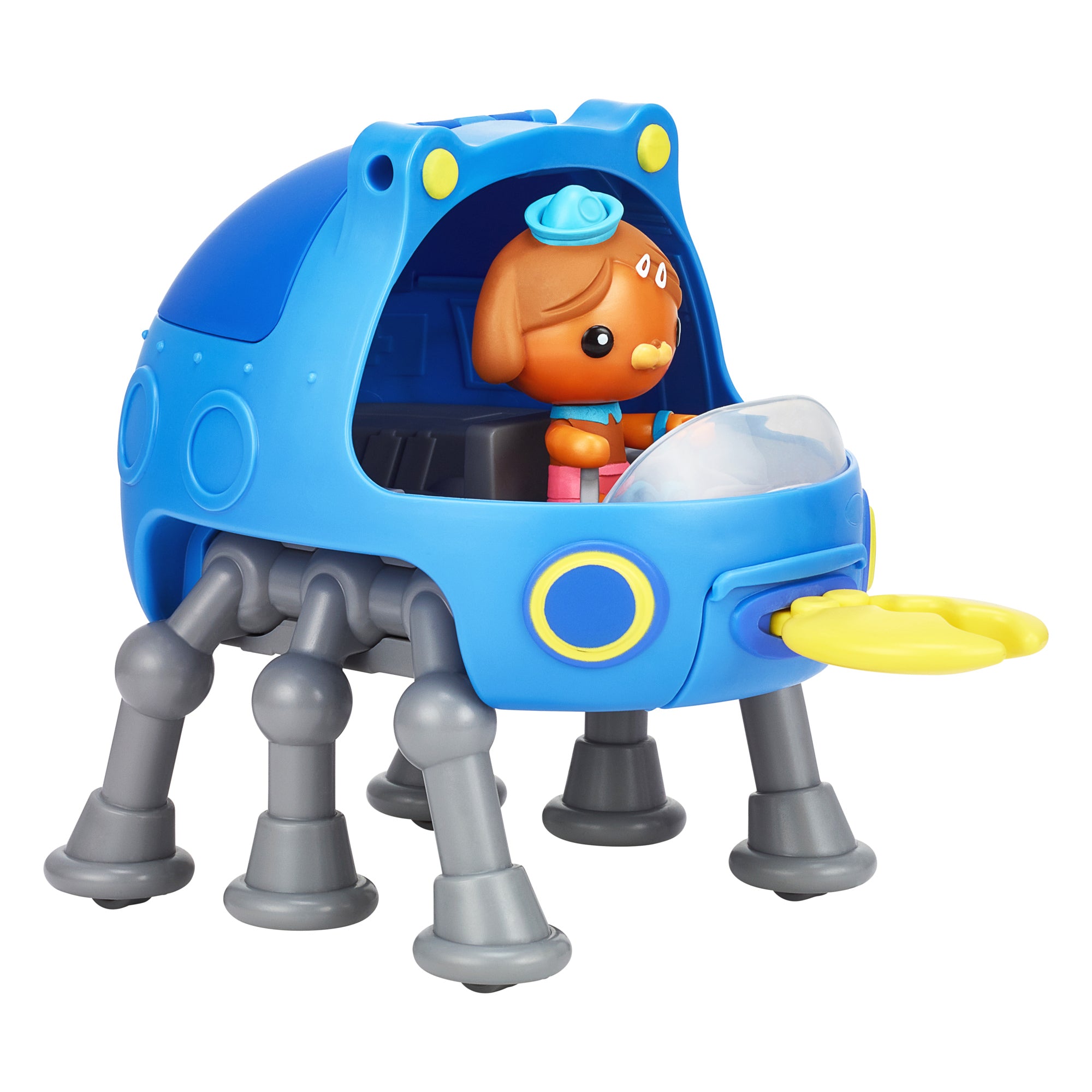 Octonauts Above and Beyond， Dashi and Terra Gup 1 Adventure Pack， Deluxe Toy Vehicle and 3 inch Figure， Preschool， Ages 3+