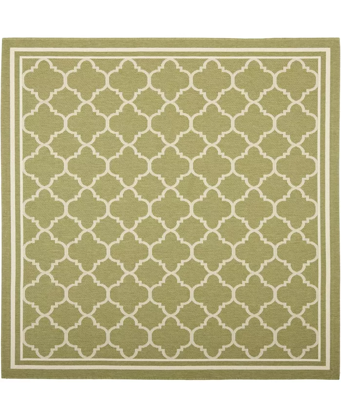 Safavieh Courtyard Green and Beige 6'7