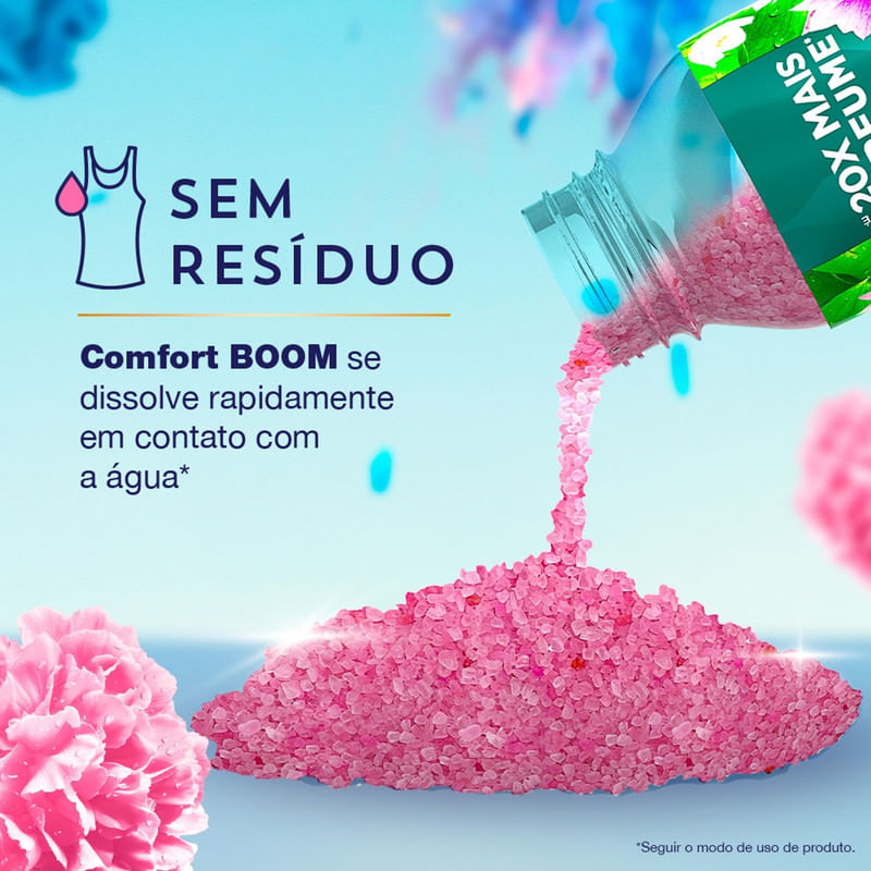 Comfort Boom Perfume em Cristais Euforia Floral 275g