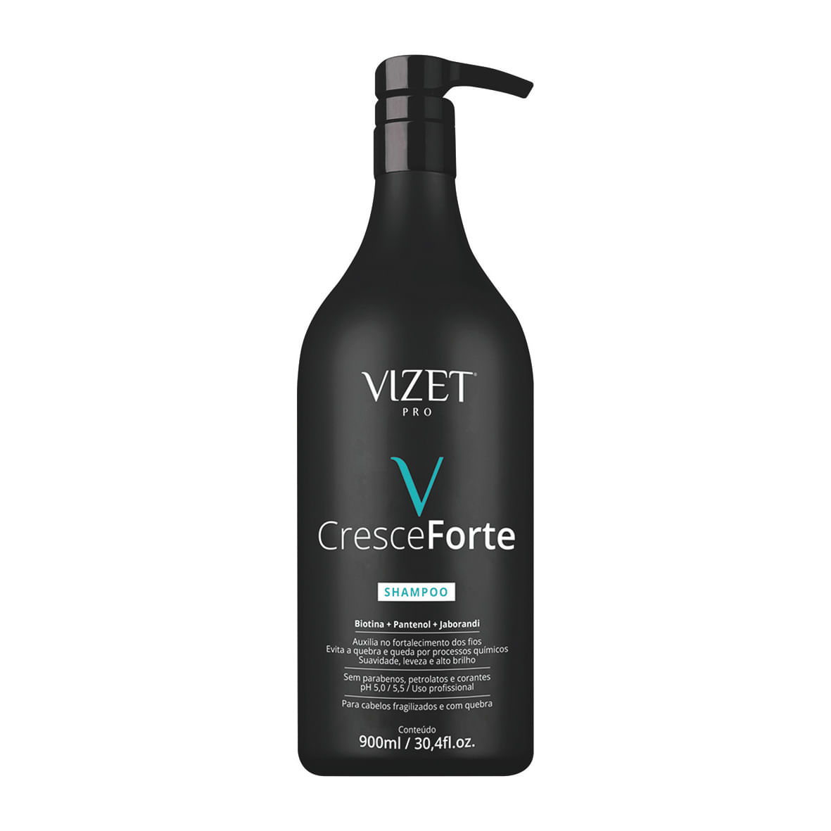 Shampoo Vizet Cresce Forte 900ml