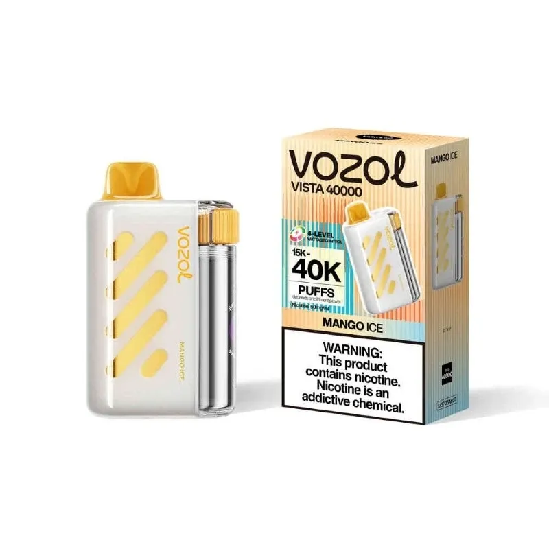 💨VOZOL Vista 40000 Puffs – Ultra Long-Lasting Smart Disposable Vape
