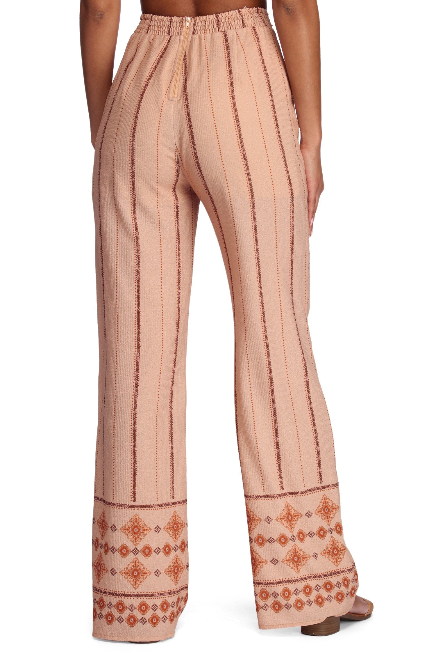 Border Theory Straight Leg Pants
