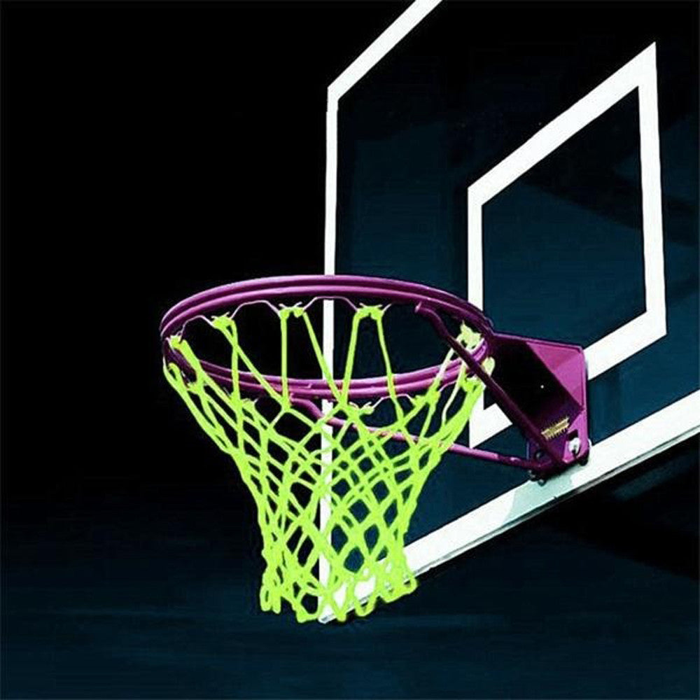 Sehao Visible At Night Luminous Basketball Net Outdoor Sports Accessories Sporting WH Nylon Outdoor Toys White