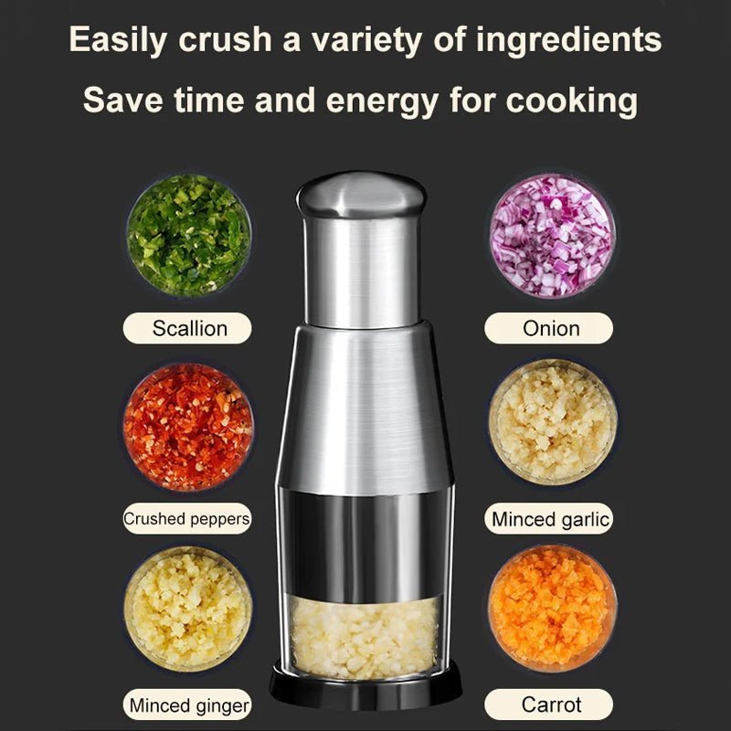 🔥Summer Sale 49% OFF -Pressed Garlic Chopper