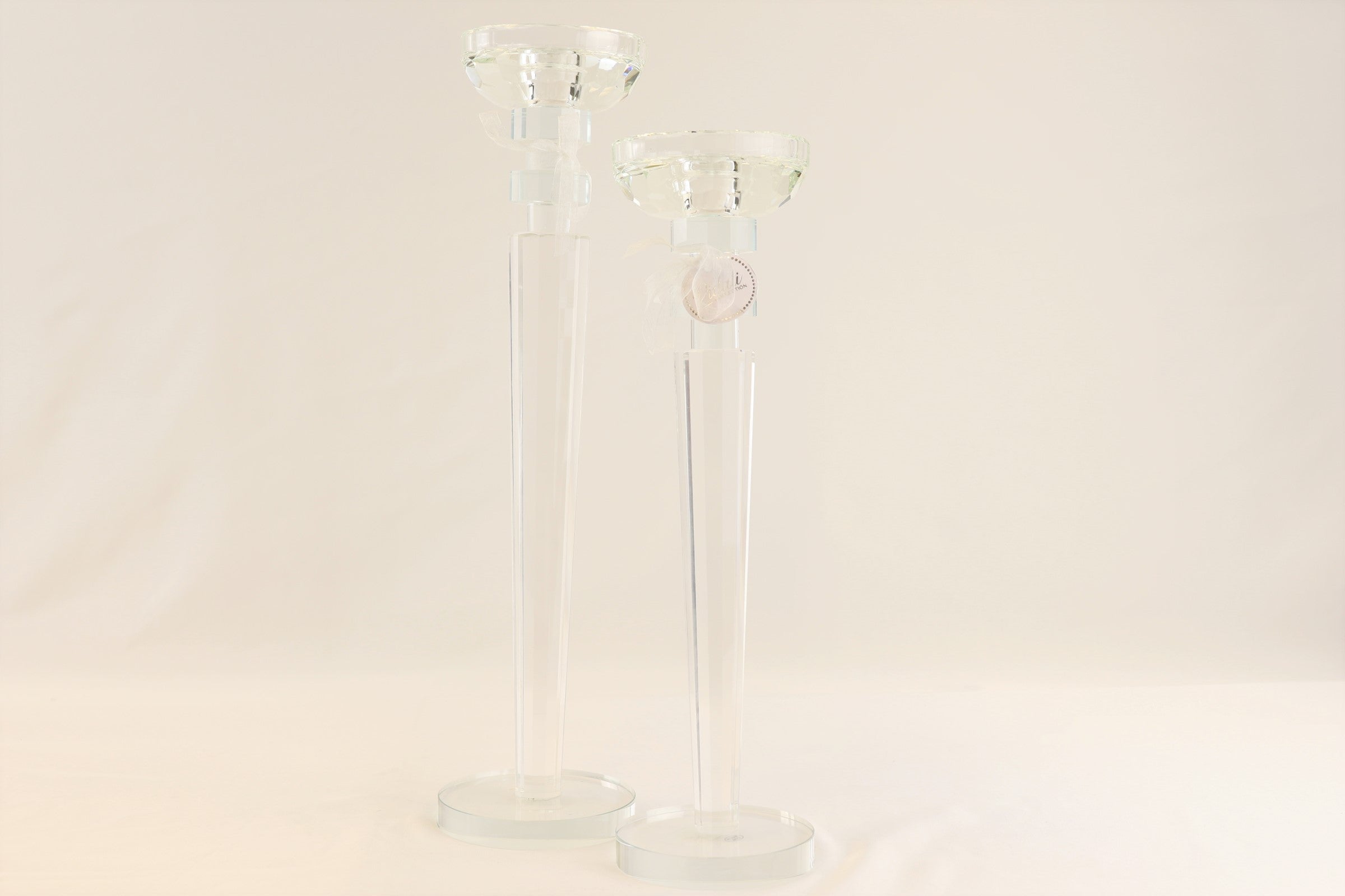 Vidali Collection Crystal Candle Holder - Pre Owned