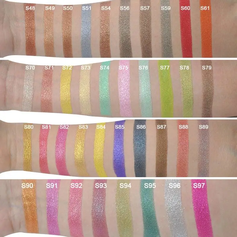 Free Combination 6 Color High Pigment Eyedshadow Palette