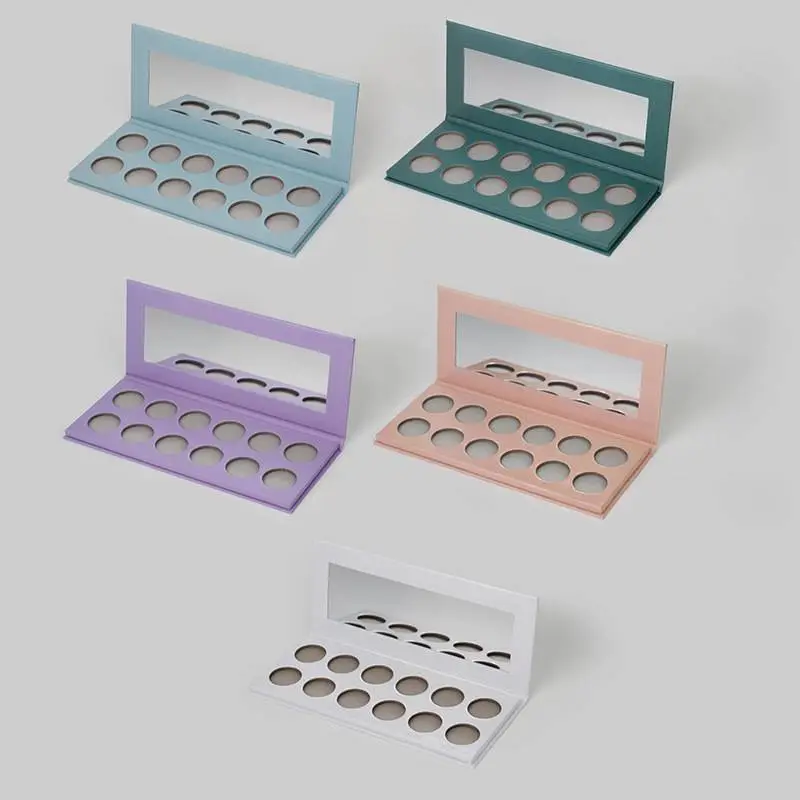 DIY Custom Label High Pigment 12 Color Eyeshadow Palette
