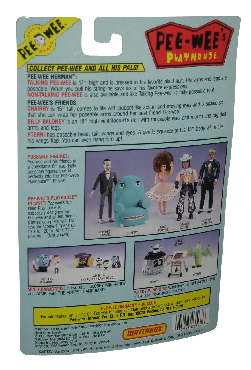 Pee Wee Herman's Playhouse Reba Poseable (1988) Matchbox Figure