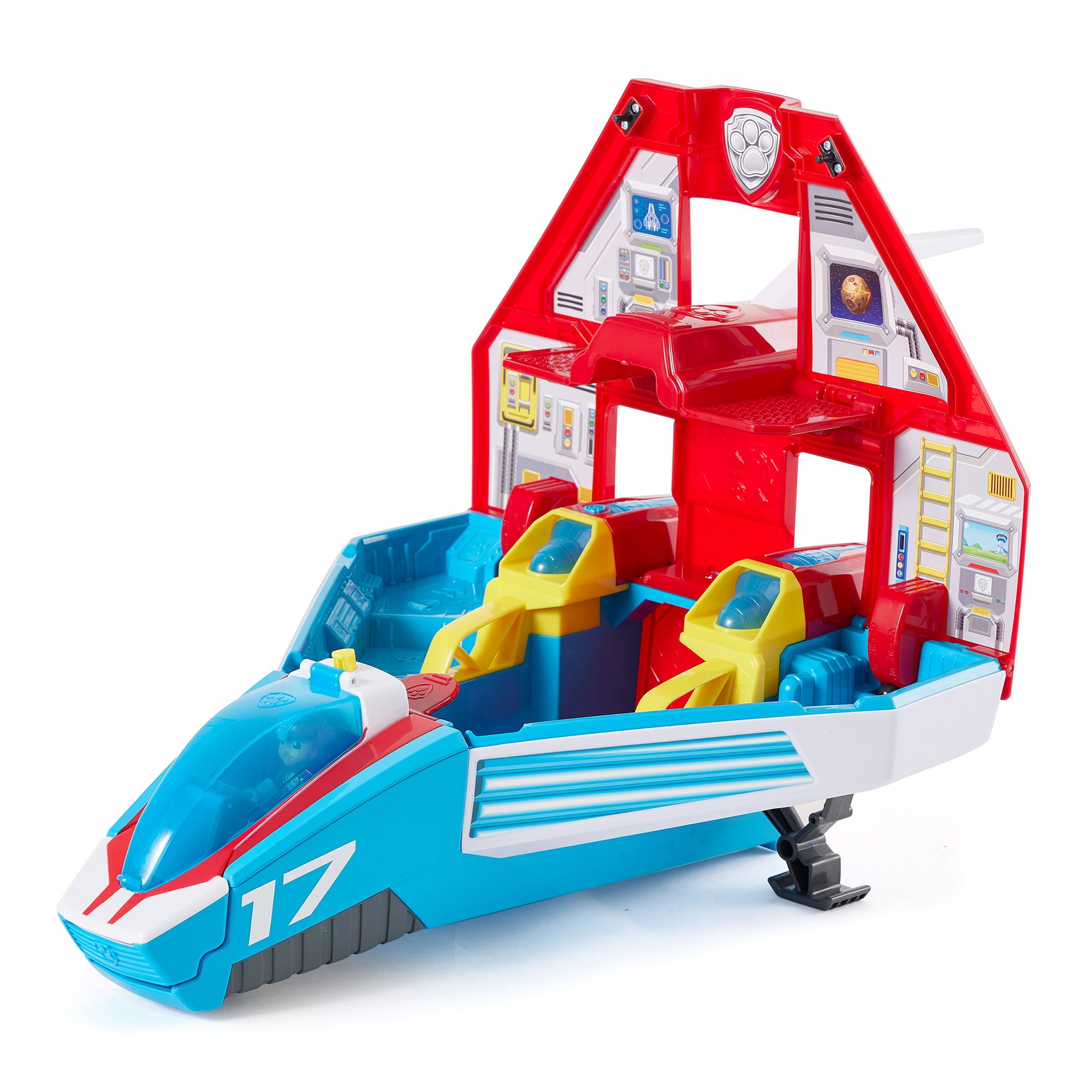 Paw Patrol Super Paws 2 in 1 Transforming Mighty Pups Jet Command Center